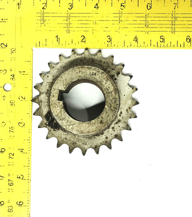 Unbranded 1.50 Inch Bore 24 Tooth Roller Chain Sprocket 7992361 NOS
