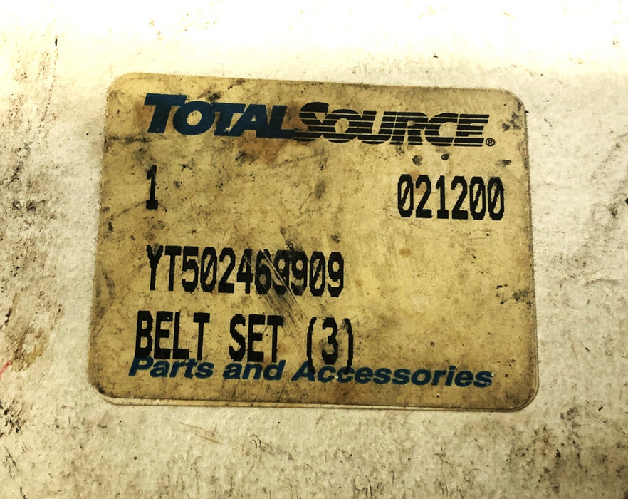 Total Source Forklift Belt YT502469909 (HY374011) [Lot of 2] NOS