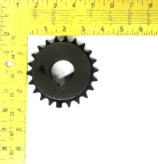 Unbranded 1.27 Inch Bore Roller Chain Sprocket 40B22 NOS