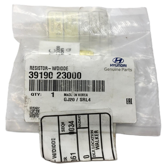 Hyundai Resistor with Diode 39190 23000 (3919023000) NOS