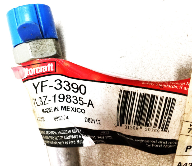 Ford Motorcraft A/C Refrigerant Liquid Hose 7L3Z-19835-A (YF3390) NOS