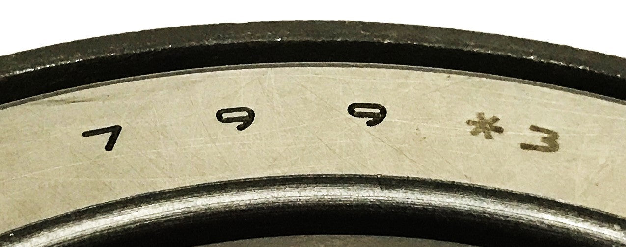 Timken Tapered Roller Bearing Cone 799-3 NOS