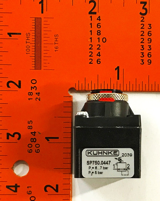 Piab/Kuhnke 2.5 BAR Pressure Regulator 0112784/SF750.0447 NOS