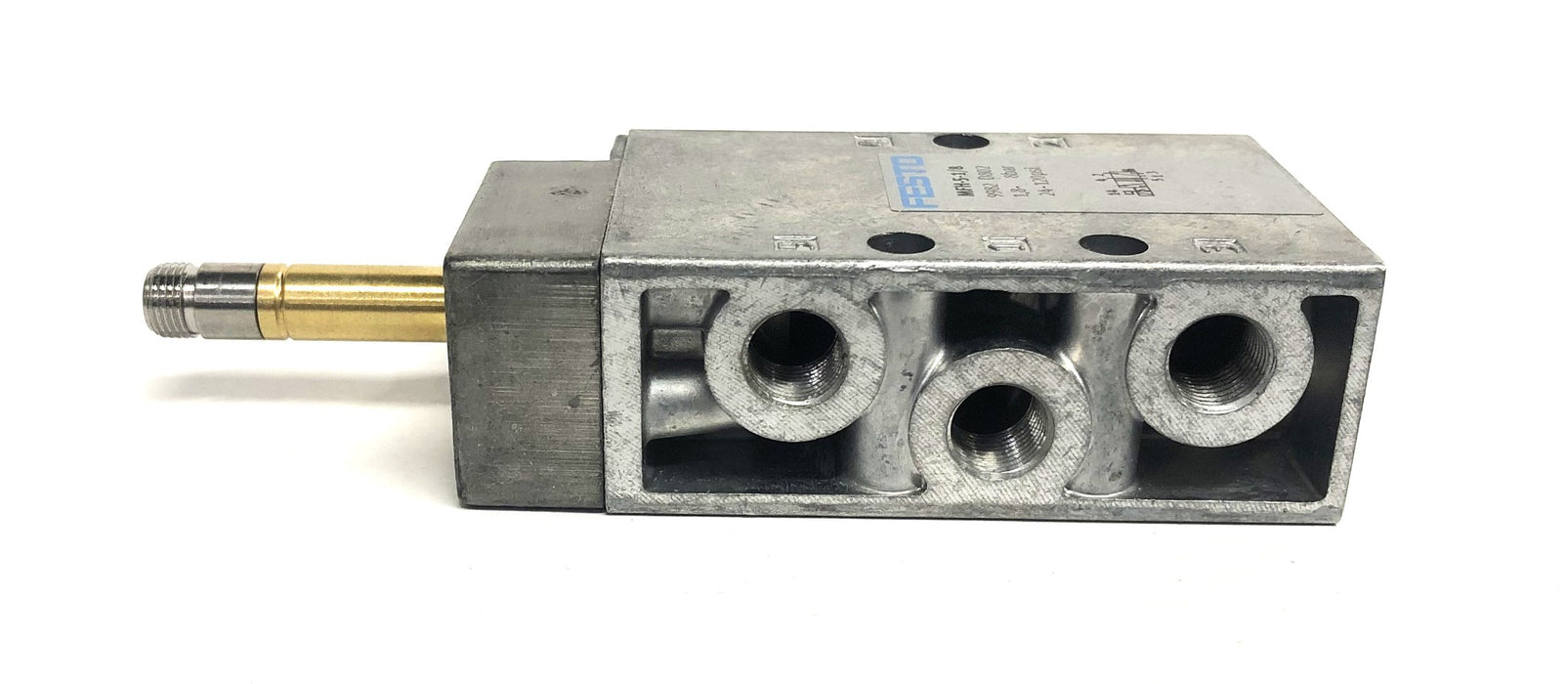 Festo 24-120PSI 1,8-8BAR 9982 D802 Solenoid Valve MFH-5-1/8 NOS