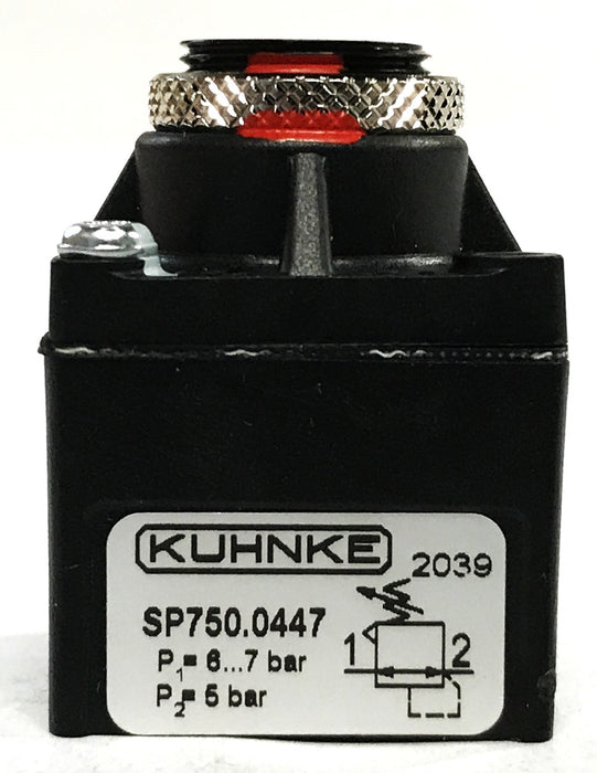 Piab/Kuhnke 2.5 BAR Pressure Regulator 0112784/SF750.0447 NOS