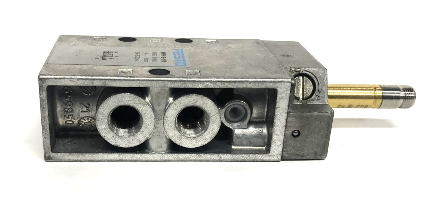 Festo 24-120PSI 1,8-8BAR 9982 D802 Solenoid Valve MFH-5-1/8 NOS