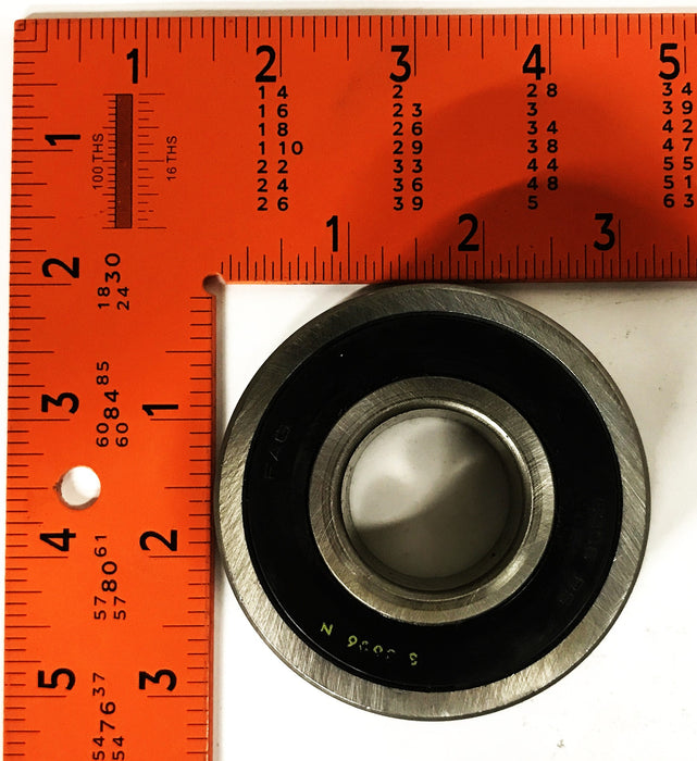 FAG Rubber Shielded Deep Groove Ball Bearing W/ Snap Ring 6306RS [Lot of 3] NOS