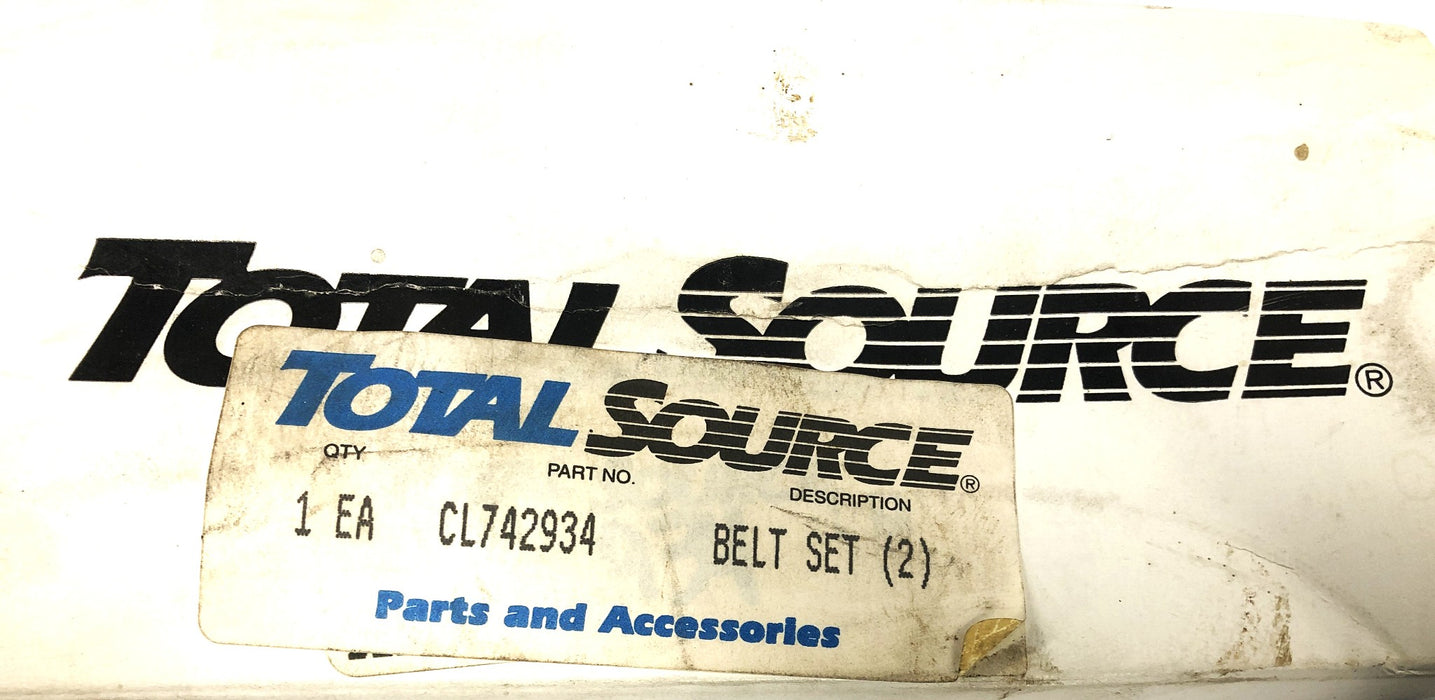 Total Source Forklift Belt CL742934 [Lot of 3] NOS