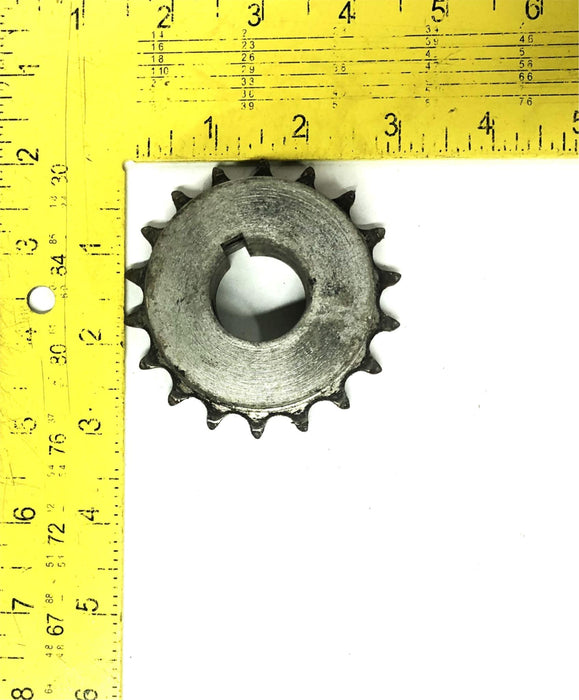 Unbranded 1 Inch Bore Roller Chain Sprocket 41B18 [Lot of 3] NOS
