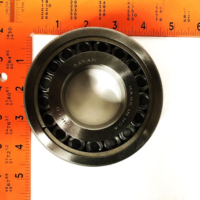 Hyatt Cylindrical Roller Bearing with Outer Ring and Clips U1310/1310T NOS