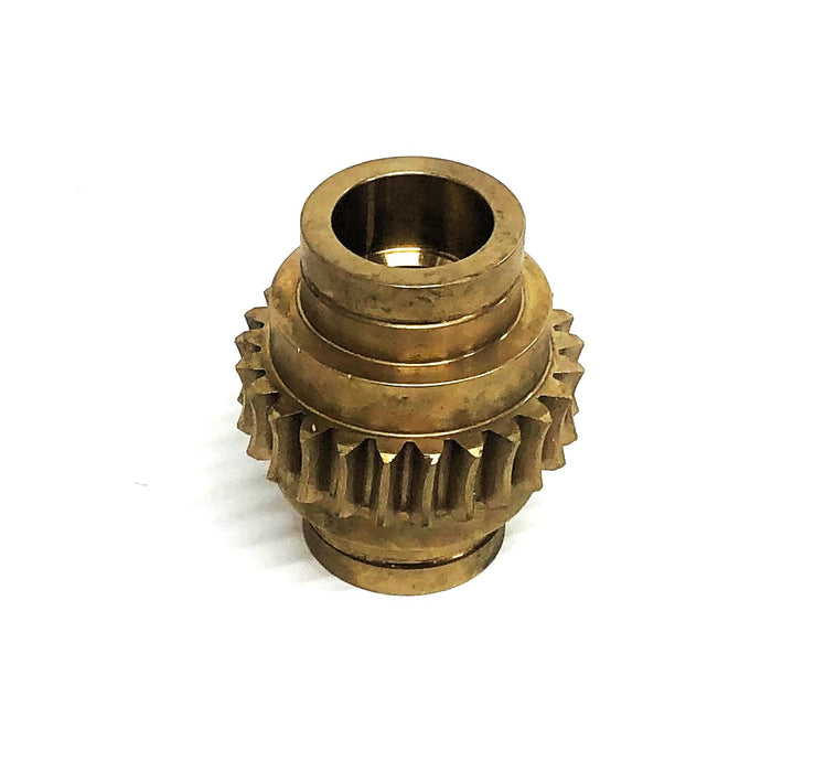 Unbranded 1 Inch Bore 25 Tooth Brass Worm Wheel Gear 2000100.00014 NOS