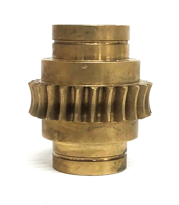 Unbranded 1 Inch Bore 25 Tooth Brass Worm Wheel Gear 2000100.00014 NOS
