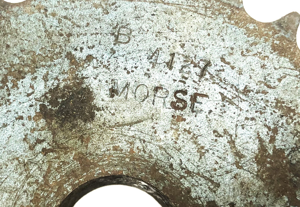 Morse 1 Inch Bore Roller Chain Sprocket 4127 B NOS