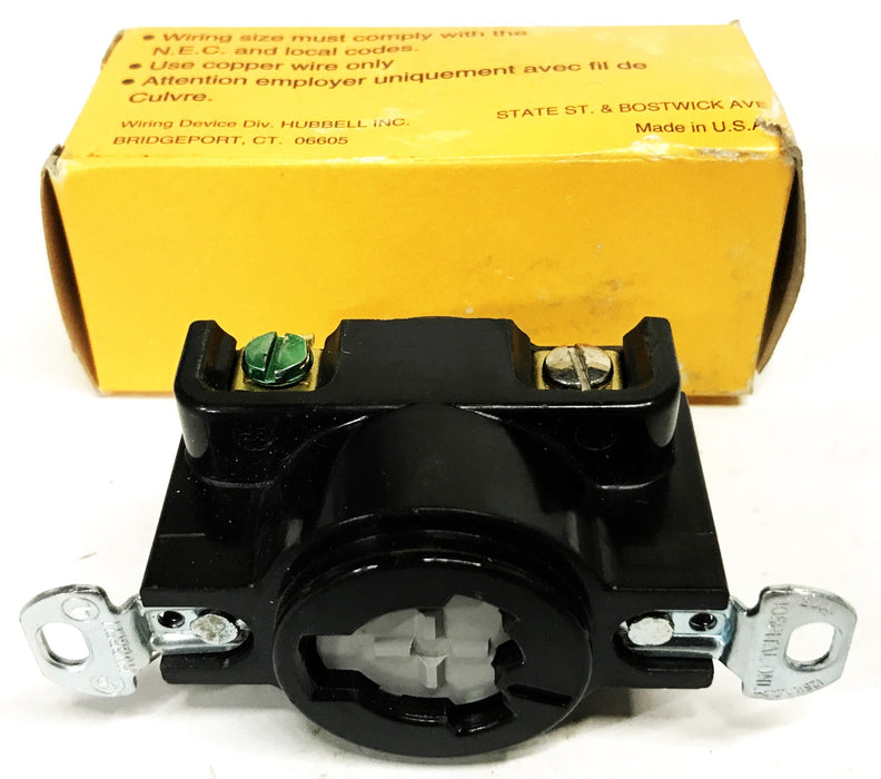 Hubbell Hospital Grade Hubbell Lock Receptacle HBL23000HG [Lot of 3] NOS
