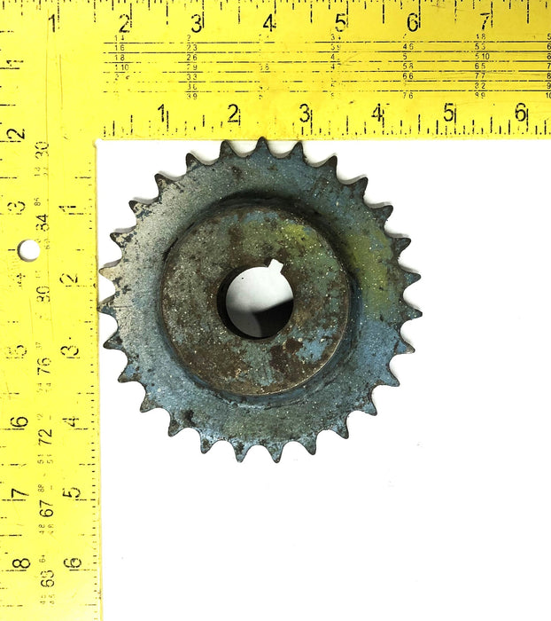 Morse 1 Inch Bore Roller Chain Sprocket 4127 B NOS