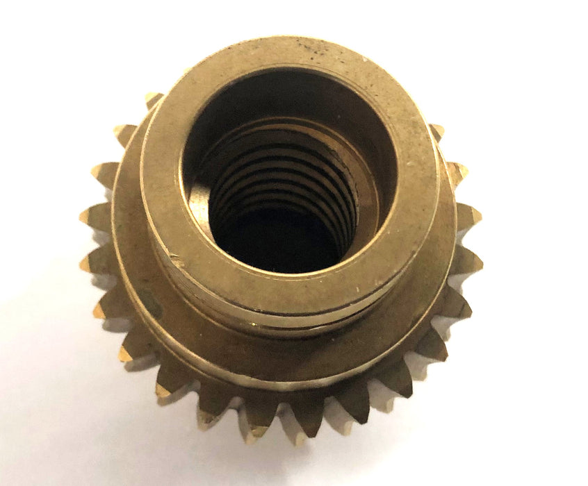 Unbranded 1 Inch Bore 25 Tooth Brass Worm Wheel Gear 2000100.00014 NOS