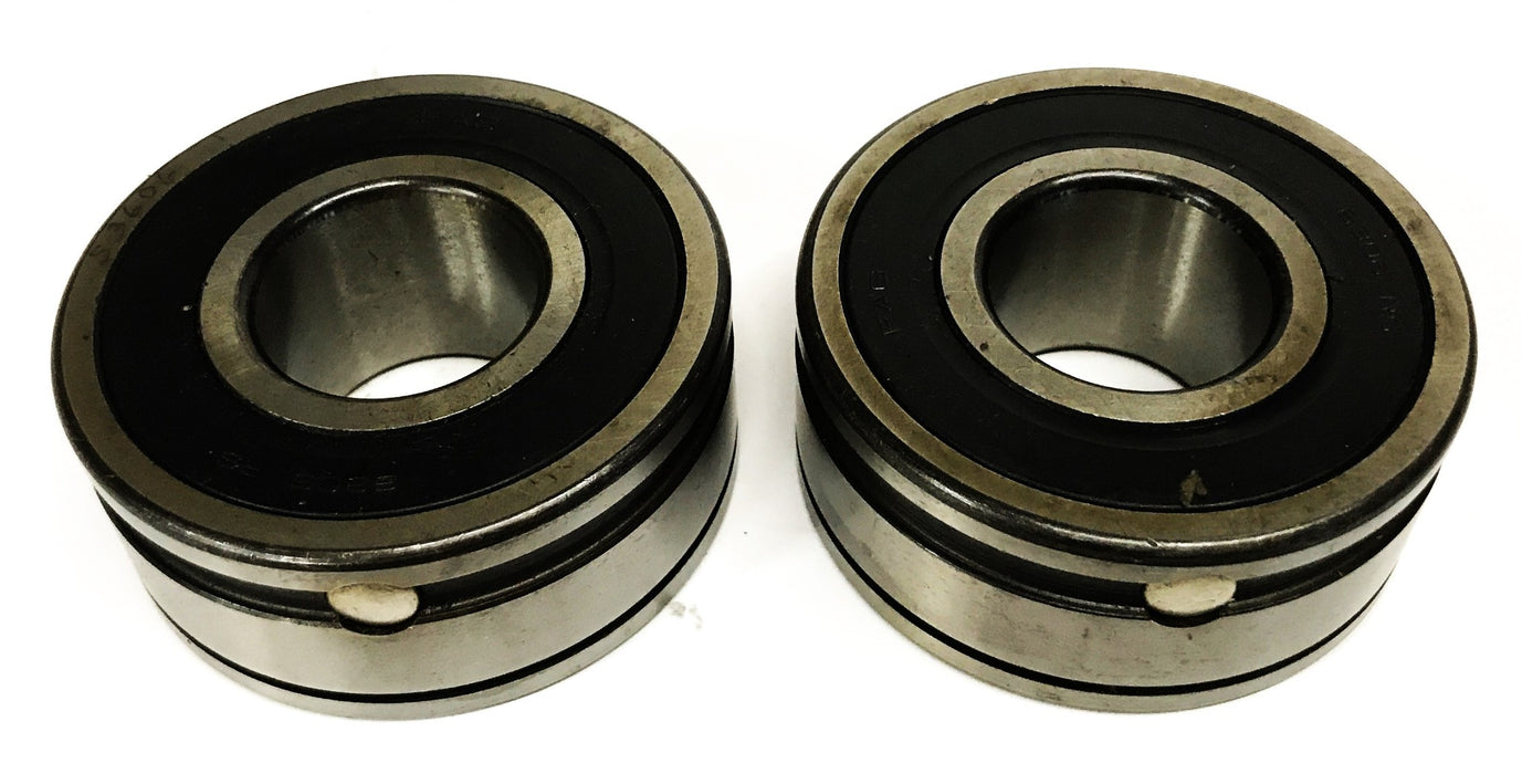 FAG Rubber Shielded Deep Groove Ball Bearing 6306RS [Lot of 2] NOS