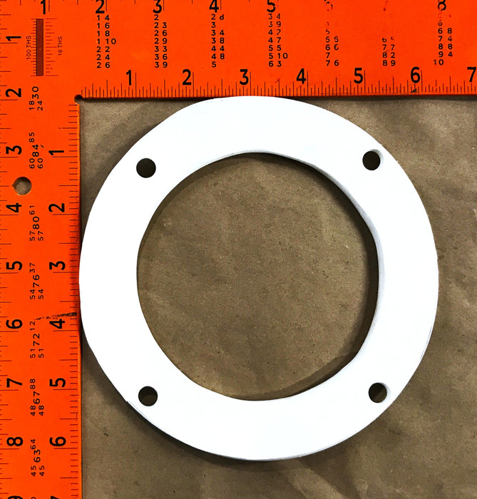 Unbranded Rubber Gasket 6-1/4" OD, 4-1/4" ID, 1/4" Depth [Lot of 3] NOS