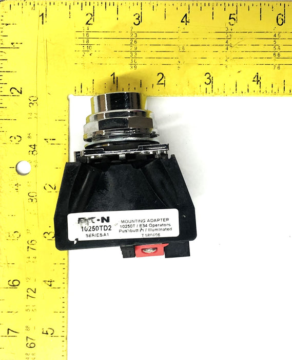 Eaton Series A1 10250T/E34 Pushbutton Mounting Adapter 10250TD2 NOS