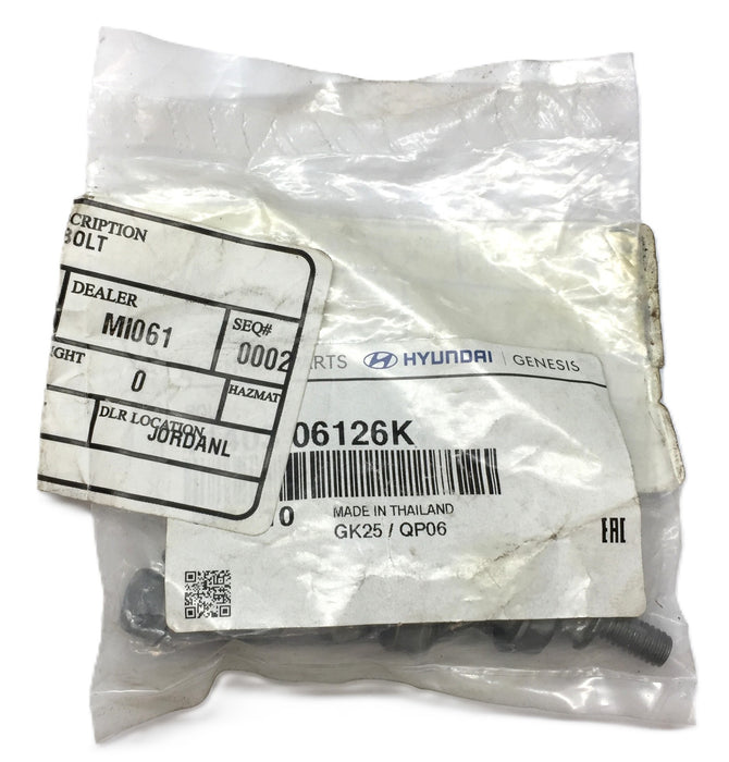 Hyundai Splash Shield Bolt Pack (10pcs) 11403 06126K NOS