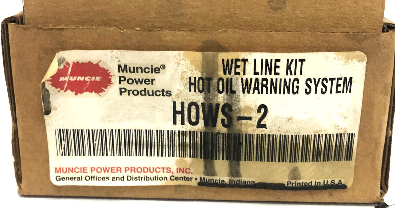 Muncie Power Products Wet Line Kit Hot Oil Warning System HOWS-2 NOS