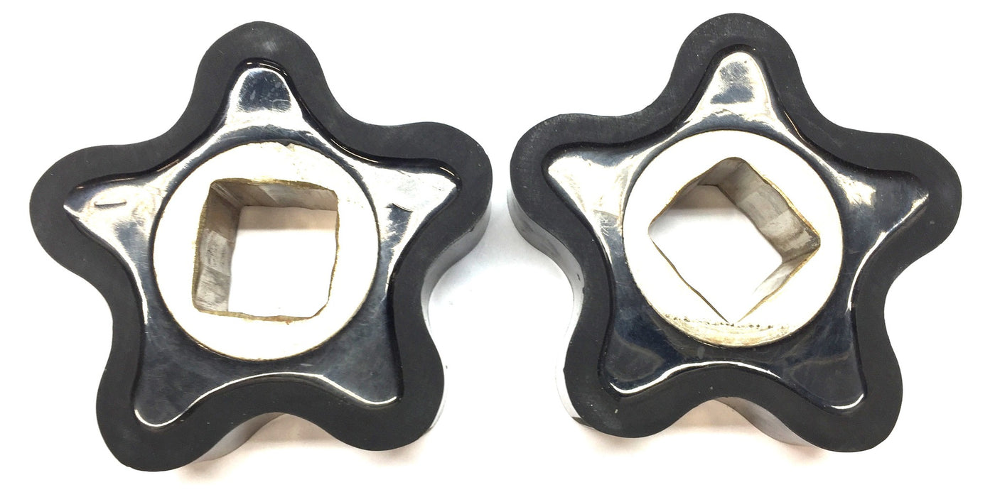 CP 3" x 3" x 3/4" Nitrile Covered Rotor Set (2pcs) G244/G235 NOS