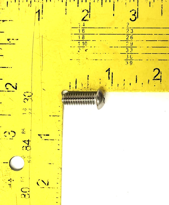 Dottie 1/4x3/4 Star Pin Button Head Tamper Proof Screw T1434TB [Lot of 4] NOS