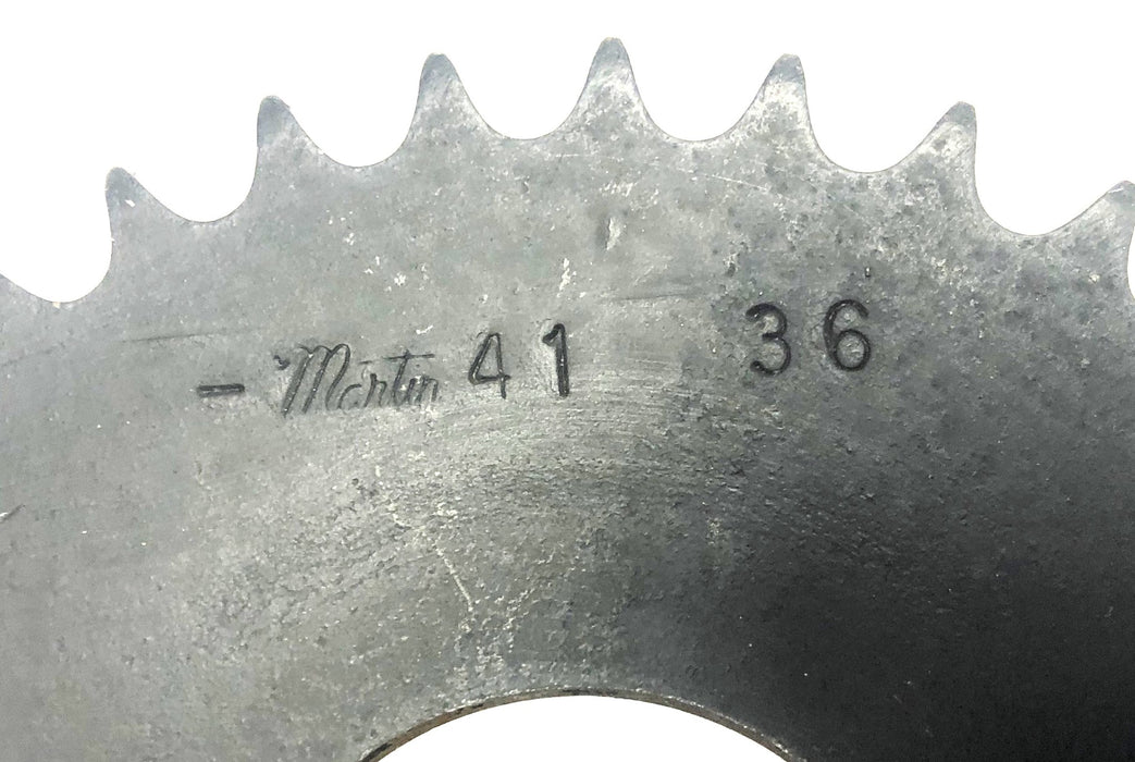 Martin Tapered Bushed Bore Roller Chain Sprocket 41BTB36 NOS