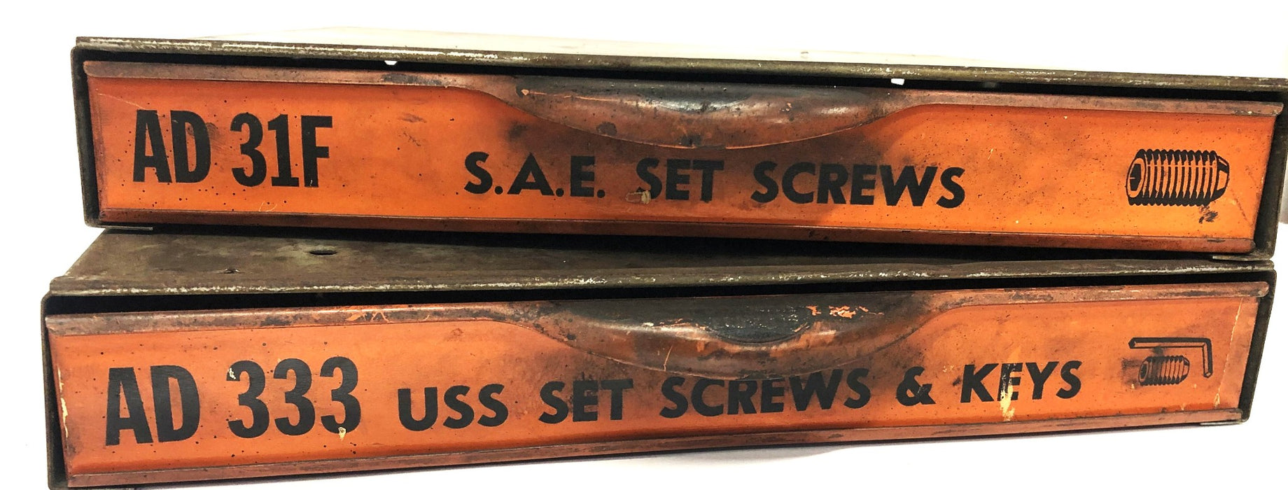 Dorman SAE Set Screws And USS Set Screws And Keys Kit Cases AD31F/AD333 USED