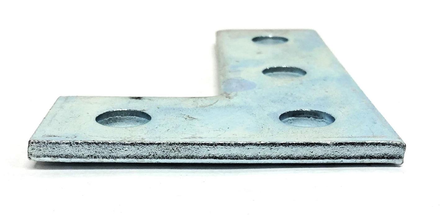 Unbranded 3-1/2x5-3/8 Inch 4 Hole Flat Angle Plate L26 [Lot of 7] NOS