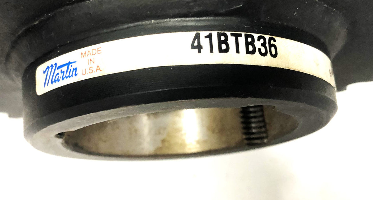 Martin Tapered Bushed Bore Roller Chain Sprocket 41BTB36 NOS