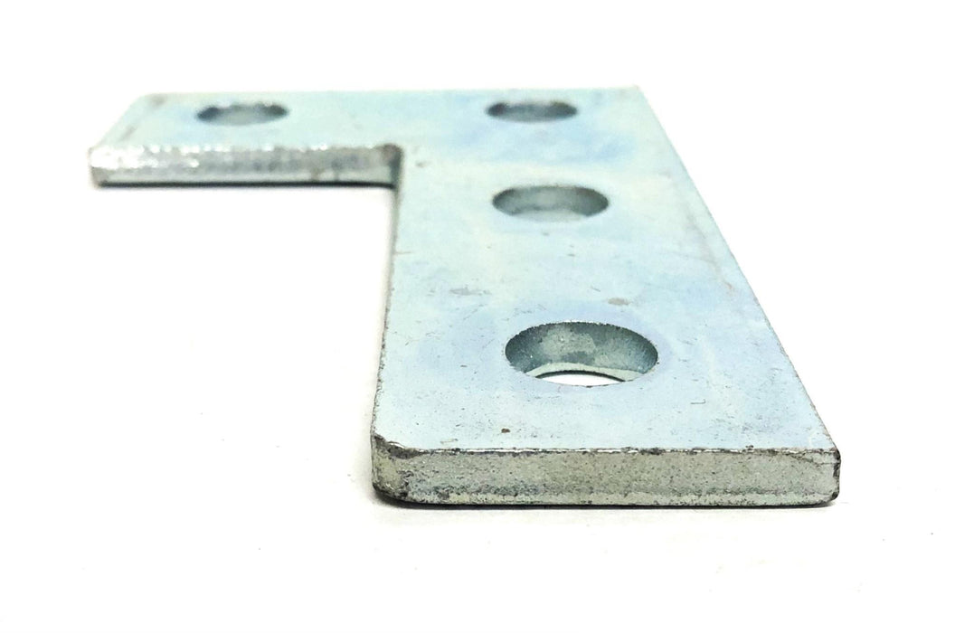 Unbranded 3-1/2x5-3/8 Inch 4 Hole Flat Angle Plate L26 [Lot of 7] NOS