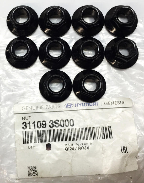 Hyundai Tank Strap Lock Nut 31109 3S000 [Lot of 10] NOS