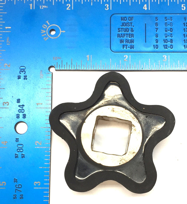 CP 3" x 3" x 3/4" Hi-Temp Nitrile Covered Rotor Set (2pcs) Y601/Y646 NOS