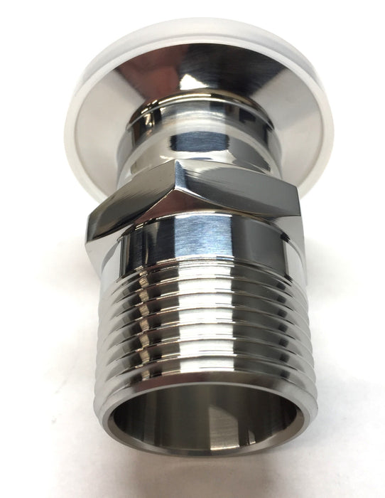 Osaka Sanitary Screw Adapter for Ferrule Pipe THAD-C-304-1.25SX25A NOS