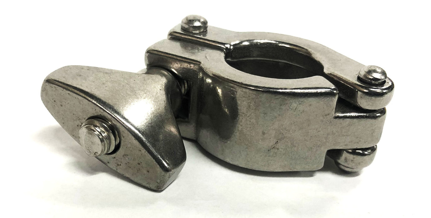 Andron Stainless SS304 1/2x3/4IN Wing-Nut Quick-Clamp AC13HH4075 [Lot of 6] NOS