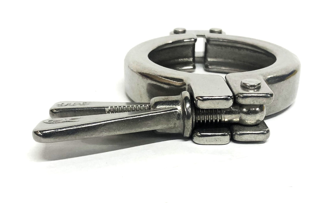McMaster-Carr Extra High Polish Quick-Clamp For 2 Inch Tube Fitting 4759K63 NOS