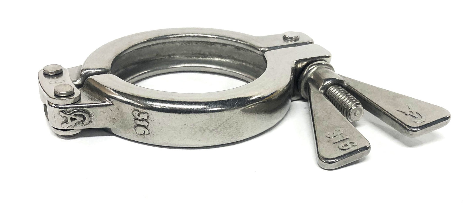 McMaster-Carr Extra High Polish Quick-Clamp For 2 Inch Tube Fitting 4759K63 NOS