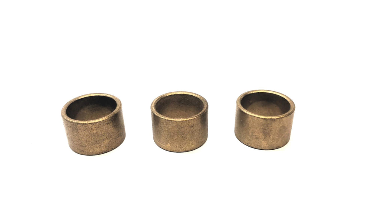 Unbranded Approx 20mm x 24mm x 16mm Bronze Bushing [Lot of 3] NOS