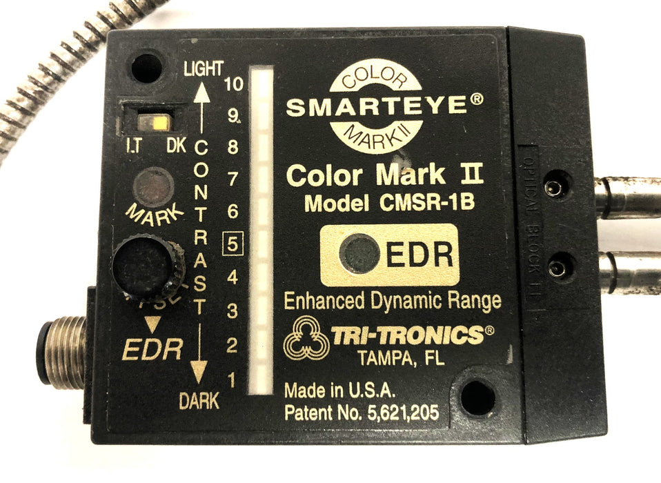 Tri-Tronics Smarteye Color Mark II Enhanced Dynamic Range CMSR-1B USED