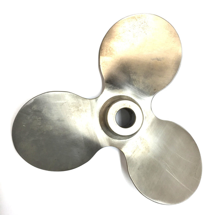 Unbranded Stainless Steel 9" Pitch Prop with 3/4" Bore and 5mm Set Screw NOS