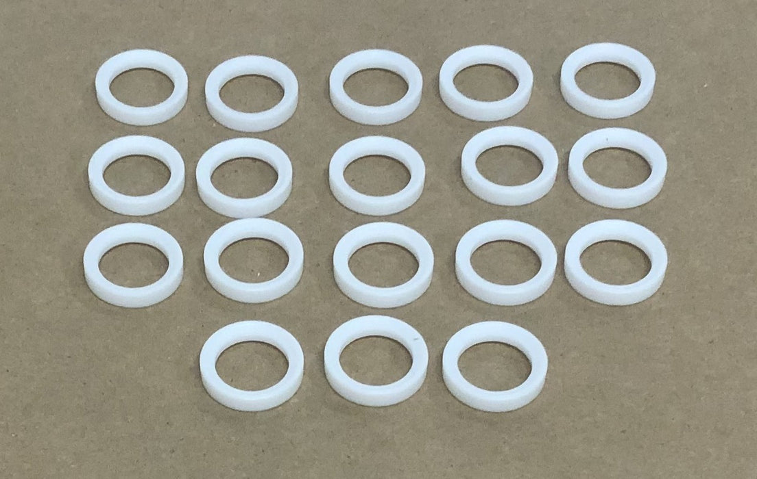 McMaster-Carr PTFE Gasket For Tube 3/4 Inch Fitting 43315K22 [Lot of 18] NOS