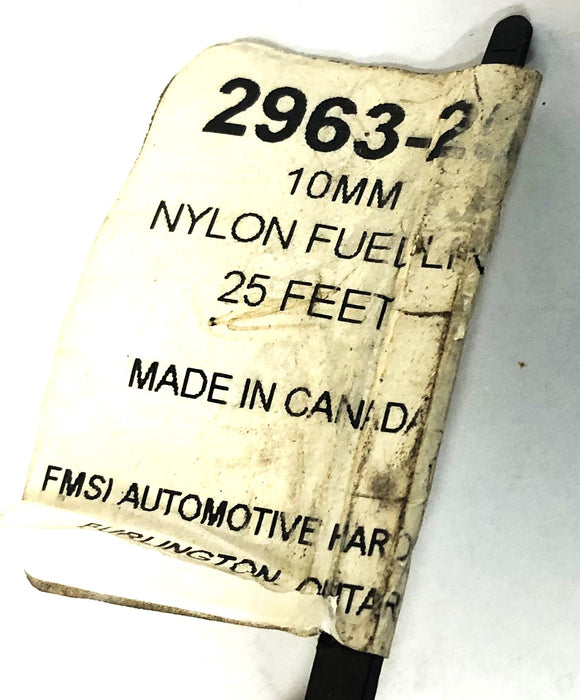 FMSI Automotive 10MM 20 Foot Nylon Fuel Line 2963-25 NOS
