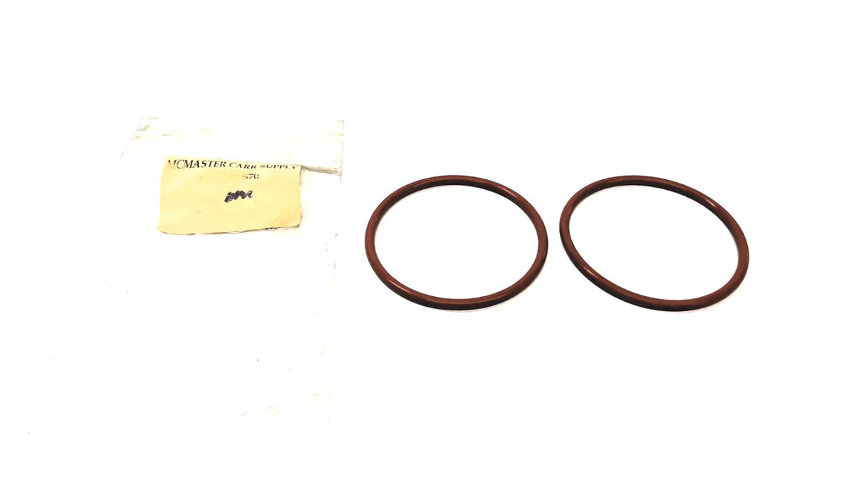 McMaster Carr Supply Silicone Red O-Ring 341-S70 [Lot of 2] NOS