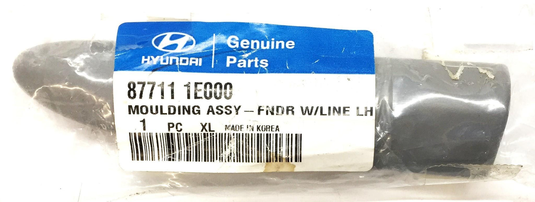 Hyundai Left Fender Moulding 87711 1E000 NOS