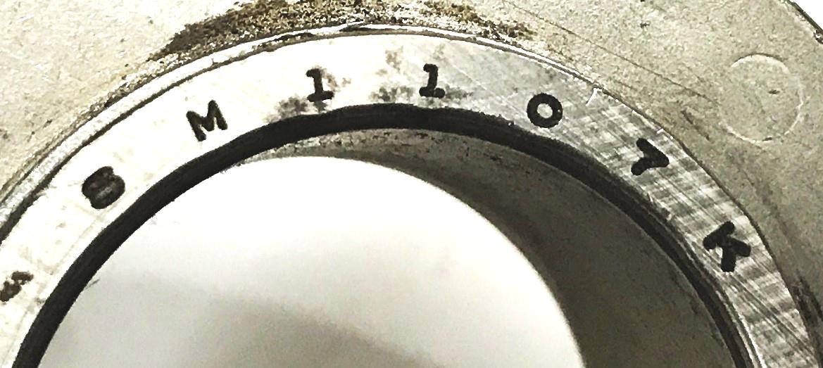 Unbranded Single Side Metal Shielded insert Ball Bearing SM1107K NOS