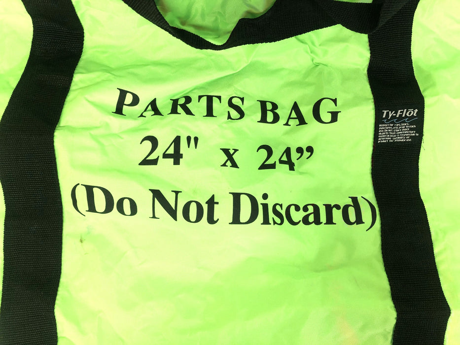 Ty-Flot Green Mesh Parts Bag 24x24 NOS