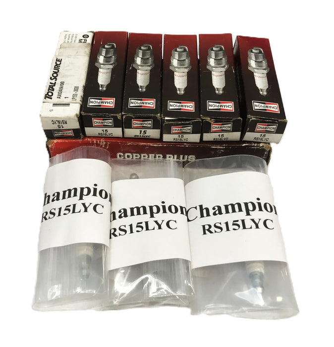 Champion Spark Plugs RV15LYC [Lot of 15] NOS