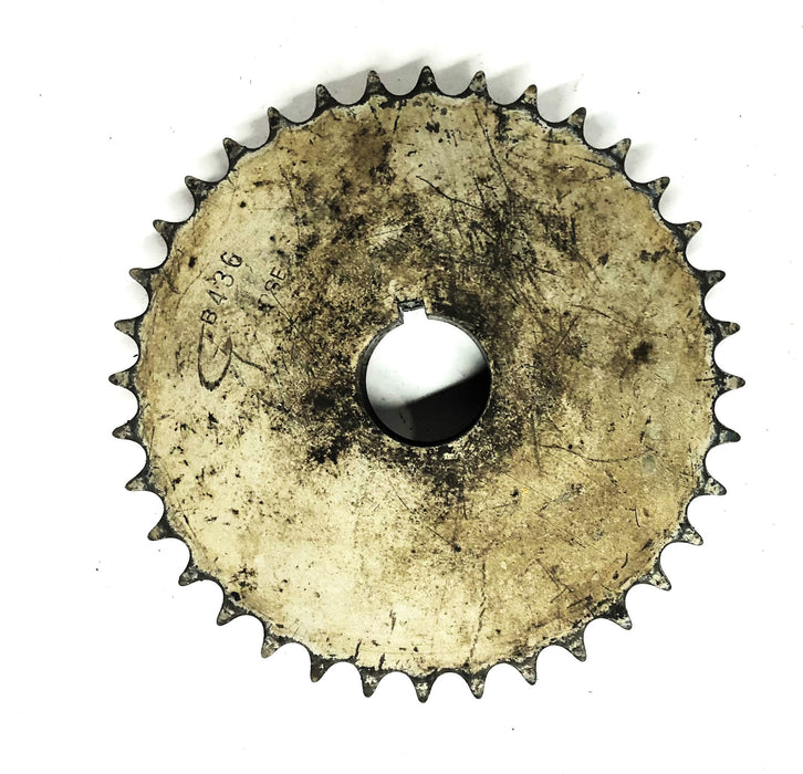 Morse 1.25 Inch Bore Roller Chain Sprocket B436 NOS