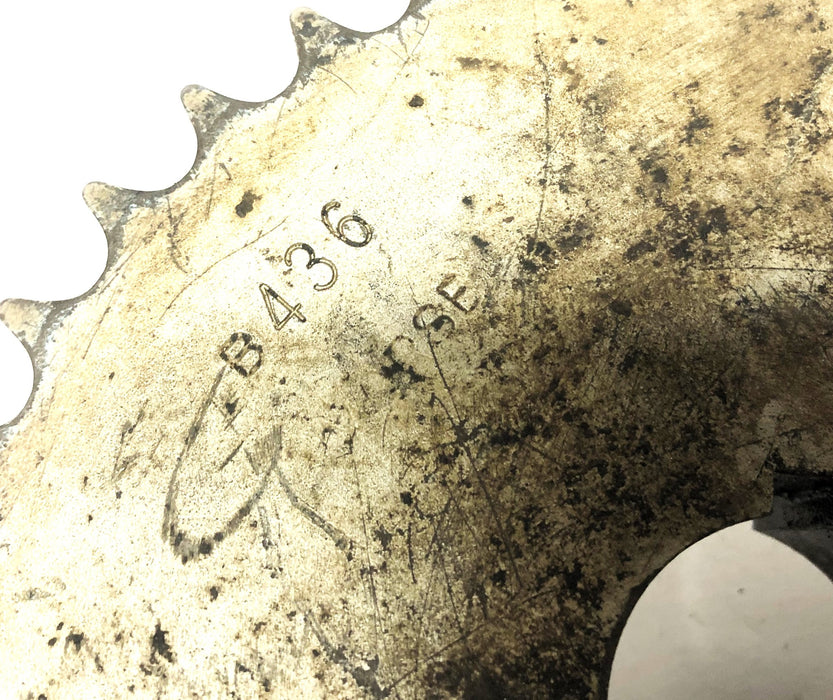 Morse 1.25 Inch Bore Roller Chain Sprocket B436 NOS